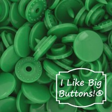KAM Plastic Snaps: B51 Kelly Green-Size 20/T5...