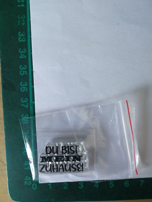 Clearstamp Du bist mein Zuhause!