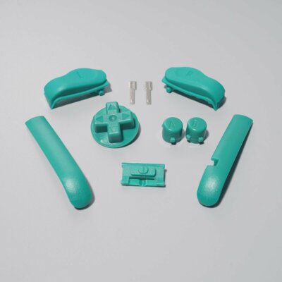 FunnyPlaying Game Boy Advance GBA High Quality Button Set Dark Green