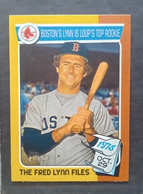 2024 Topps Heritage High The Fred Lynn Files Loop's Top Rookie #FLF-9 Mint