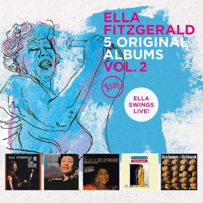 (5CD) Ella Fitzgerald - 5 Original Albums Vol.2 (With Full Original Artwork)