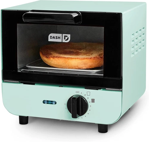 DASH Mini Toaster Oven Cooker for Bread, Bagels, Cookies, Pizza, Paninis & More 