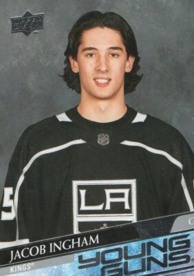 Jacob Ingham  20-21 UD EXTENDED   YOUNG GUNS # 706 Los Angeles Kings