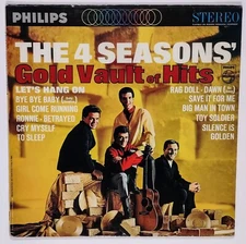 The Four Seasons - Gold Vault Of Hits - 12" 33 RPM LP - Dutch Pressing
