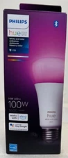 Philips Hue Smart 100W A21 LED Bulb -White & Color Ambiance -E26- FREE SHIPPING