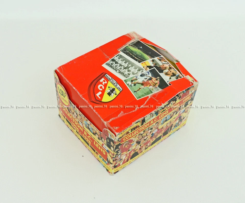 BOITE 100 Pochettes "RACING CLUB DE LENS 1906-1998" PANINI - Photo 3/3