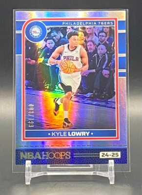 2024-25 Panini NBA Hoops Kyle Lowry Premium Box Set #/199 Philadelphia 76ers #76