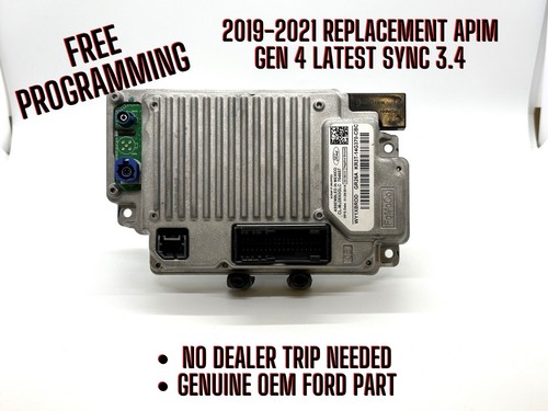 2019+ GENUINE OEM FORD SYNC 3 GEN 4 APIM VIN PROGRAMMED w/ Latest Sync 3.4