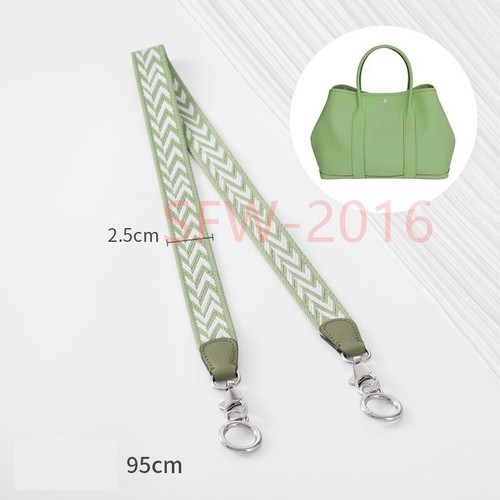 Canvas Purse Shoulder Bag Strap + Metal Rings Fit For Hermes Garden Party 30 L - 第 22/32 張圖片