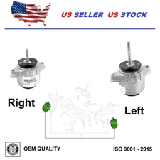 Engine Mount Front Right And Left Pair for Porsche Panamera 3.0 3.6 2014-2016