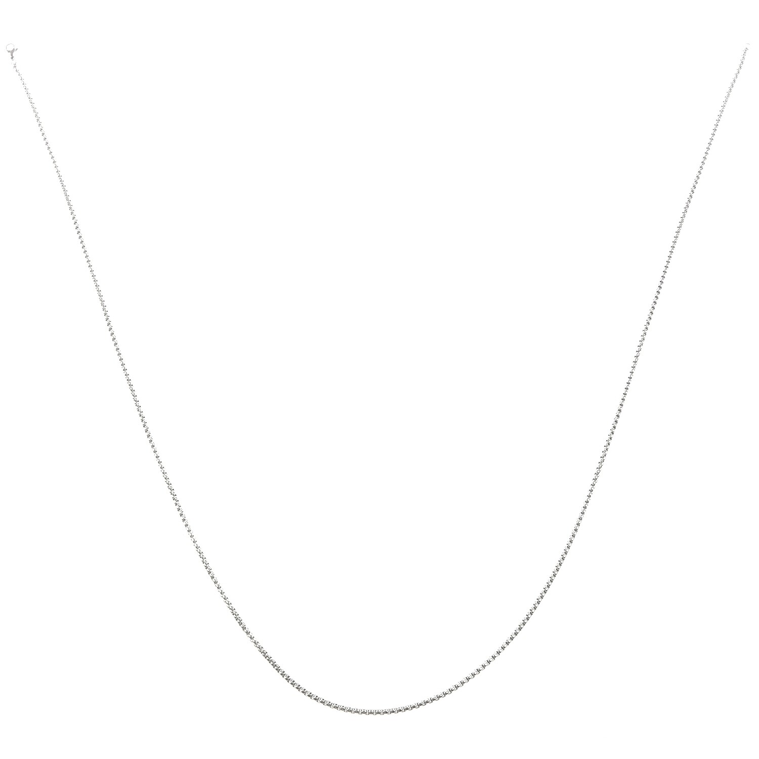 Men's Jewelry Chain-Stainless steel curb chain necklace silver width 3.5 mm3301