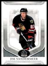 Jim Vandermeer 2020-21 SP Signature Edition Legends #191 Chicago Blackhawks