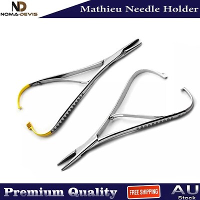 Orthodontic Ligature Suture Section Mathieu Needle Holder Surgical Dental Tools