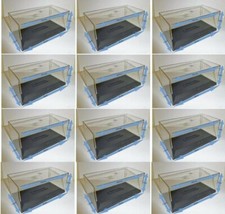 12 Boites Vitrine Hauteur 8 cm + socle pour Miniatures 1/43 (Camionnette) Neuf