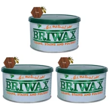 Briwax Teak Original Furniture Wax Polish, 16 Oz. (Pack of 3)