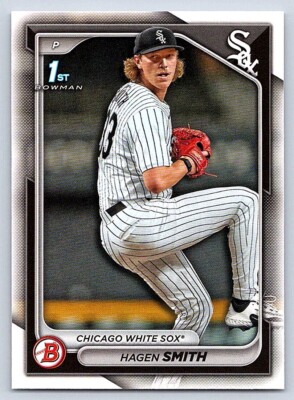 HAGEN SMITH WHITE SOX RC 1st card 2024 BOWMAN DRAFT #BD-2 | eBay HAGEN SMITH WHITE SOX RC 1st card 2024 BOWMAN DRAFT #BD-2 | eBay