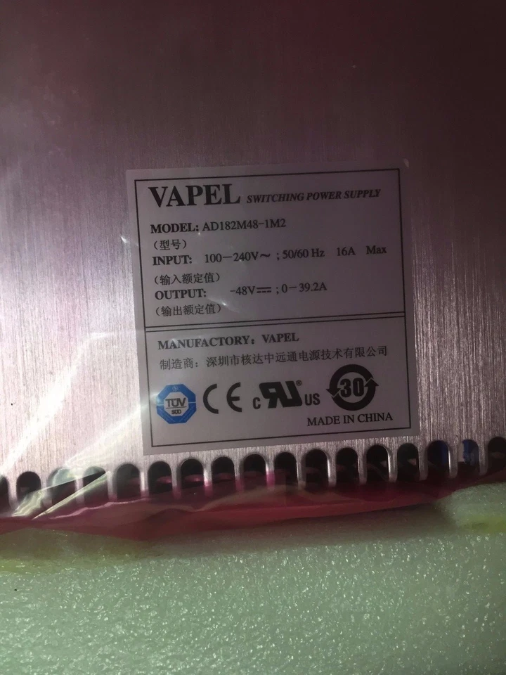 HP Switch PSU 1800W AC for 8800/9500 Series AD182M48-1M2 0231A0L5 - Image 2 of 3