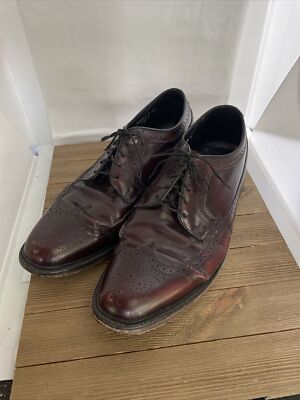 burgundy wine dress shoes Mens Real Full Leather Black Welted Derby Shoes Smart Casual Burgundy Wine  Classic Vintage: Buy Online main image 0
