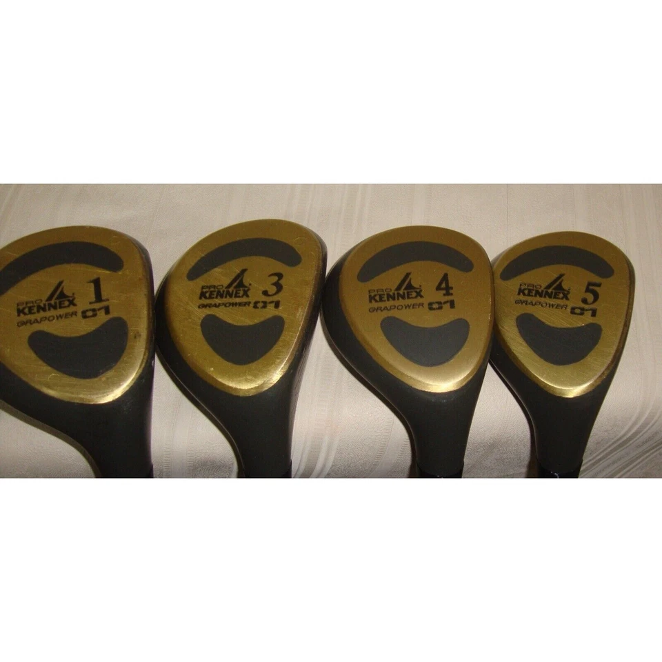 Pro Kennex GraPower 01 Right Handed 1, 3, 4 and 5 Golf Set Carbon Composite Head - Image 2 of 4