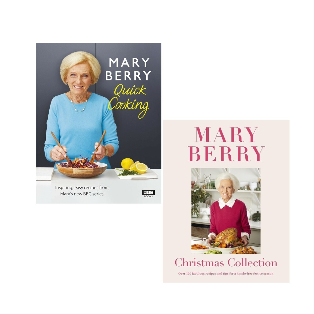 Mary Berry 2 Books Collection Set (Mary Berry's, Mary Berry’s Quick Cooking)