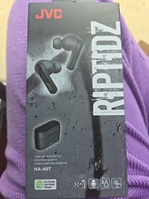 JVC RIPTIDZ True Wireless Headphones HA-A9T Black/Noir NIB NEW 