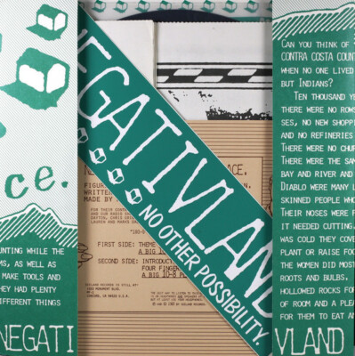 Negativland - A Big 10-8 Place  CD Promo Pack incl. Big Map, Sticker mint 1990