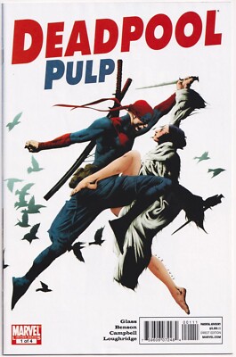 DEADPOOL PULP #1 2 3 4 SET NM+ JAE LEE 2011 MARVEL COMICS MOVIE