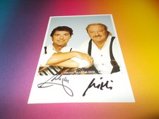 Original Naabtal Duo Volksmusik signed signiert Autogramm auf Autogrammkarte Original Naabtal Duo Volksmusik signed signiert Autogramm auf Autogrammkarte