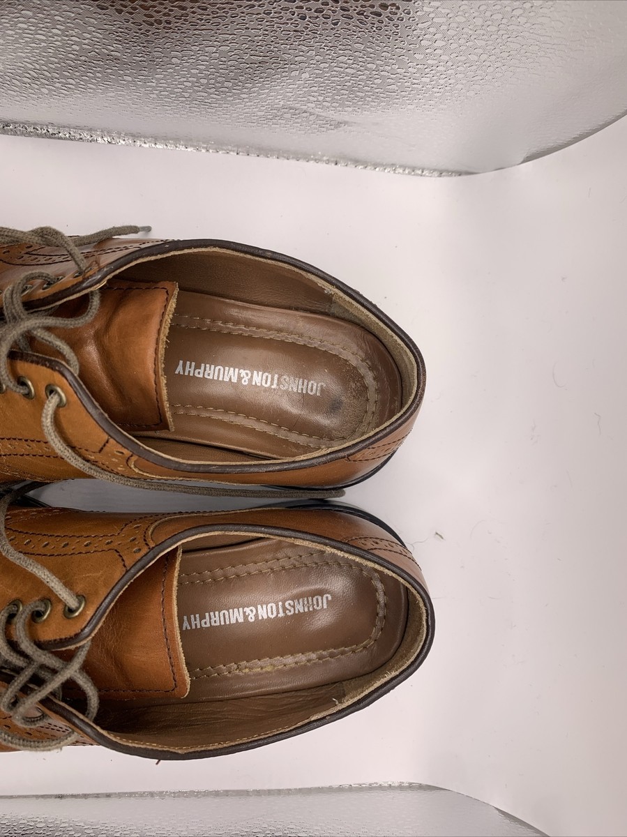 Johnston & Murphy Tabor Saddle Oxfords Men’s 9.5M US Brown Leather Dress Shoes Johnston & Murphy | Shoes | Johnston Murphy Mens Size 1  main image 2