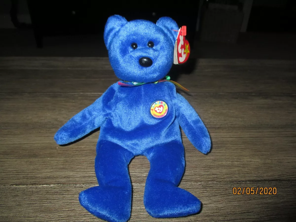 Clubby beanie baby sale july 7 1998