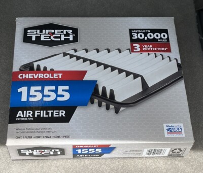 Super Tech 1555 Engine Air Filter for Select Chevrolet Cobalt Brand New In Box