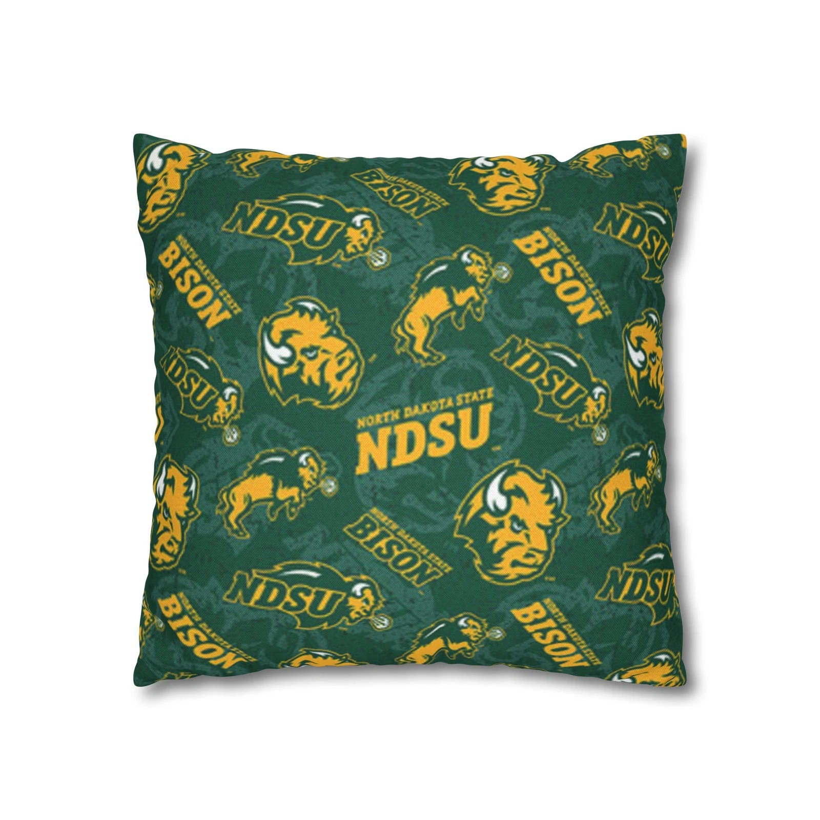 North Dakota State University Spun Square Pillowcase