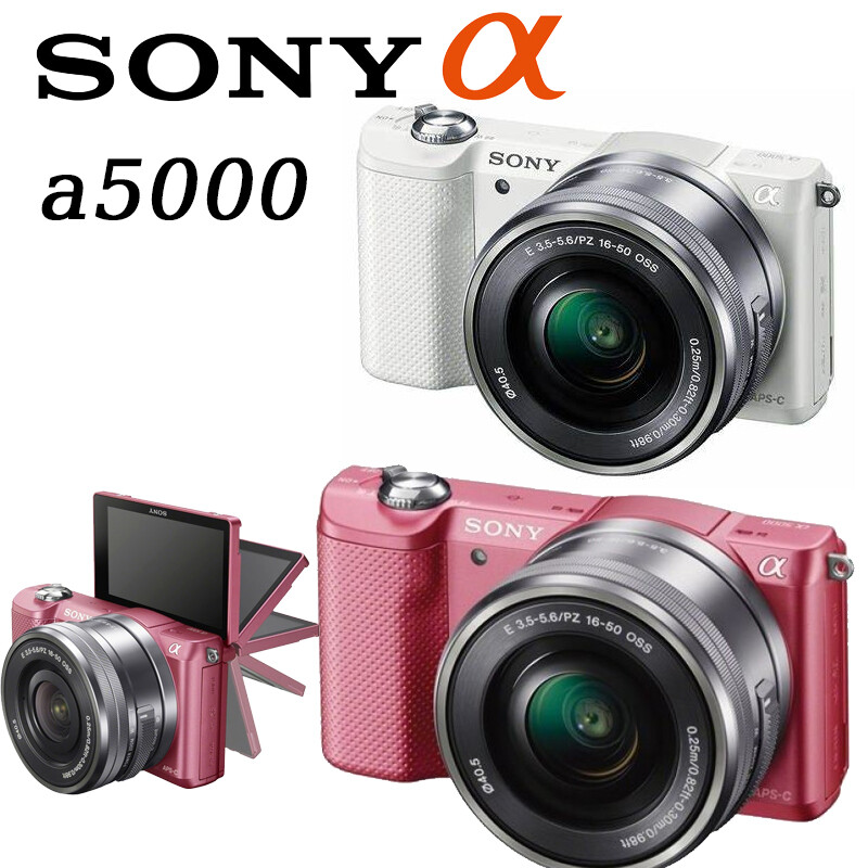 Sony Alpha a5000 Mirrorless SLR Camera 20.1MP W/16-50MM Original