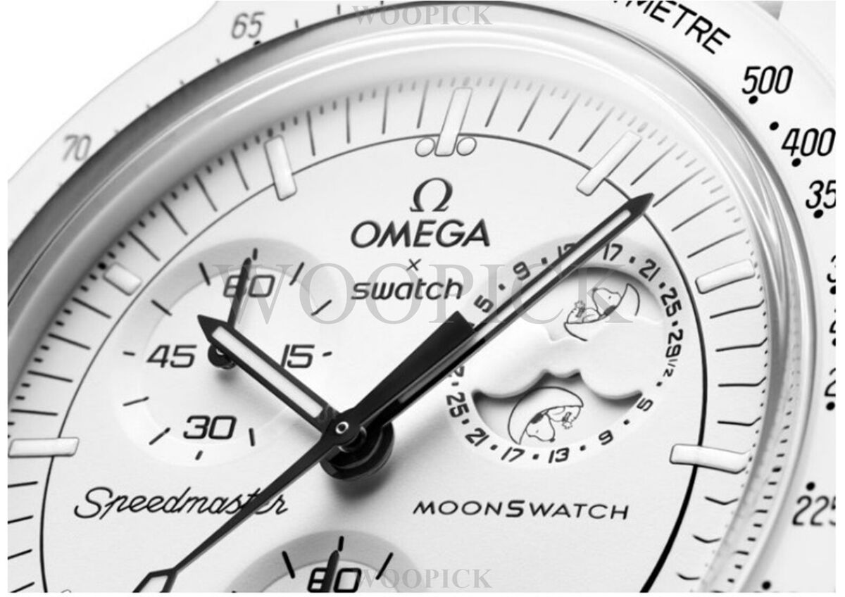 SWATCH x OMEGA MOONSWATCH/SNOOPY/ON EARTH BIOCERAMIC SWATCH x OMEGA MOONSWATCH/SNOOPY/ON EARTH BIOCERAMIC
