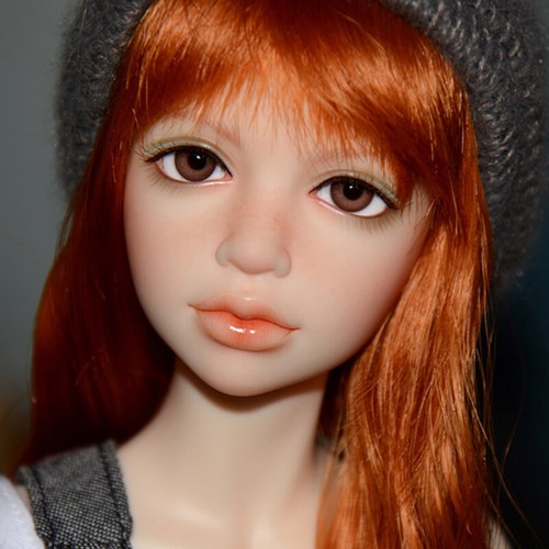 1/4 BJD Doll Female Mädchen Bare Nackter Puppe Free Augen Face Make Up Geschenk - Picture 2 of 7
