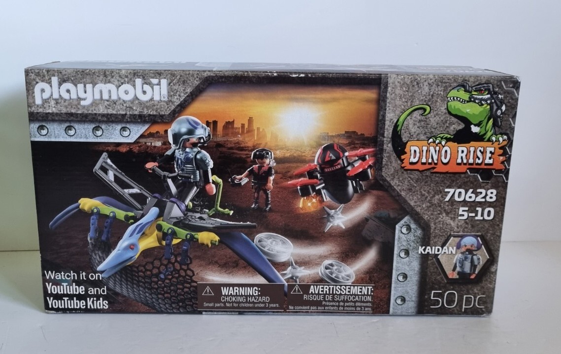 Playmobil 70628 Dino Rise Pteranodon Drone Strike with 50pcs NEW