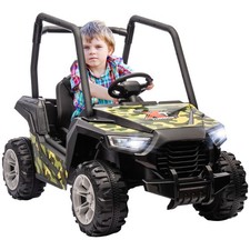 Kids' Electric Car with Parent Remote Control - 12V Soft Start Spring Suspension