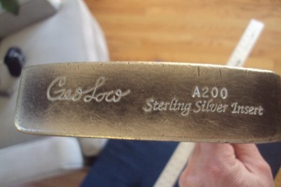 Geo Low A200 Sterling Silver Insert blade putter 35''