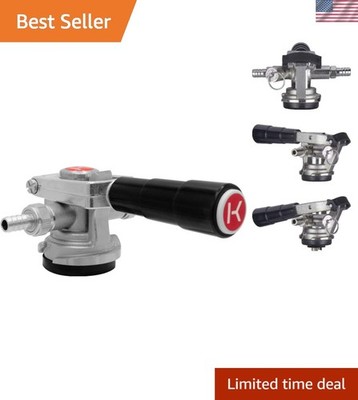 Keg Coupler D System Nickel for Sankey, Barbed, NSF, Replace