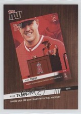 2020 Topps Now 2019 Review Mike Trout #TNR-1 1z6