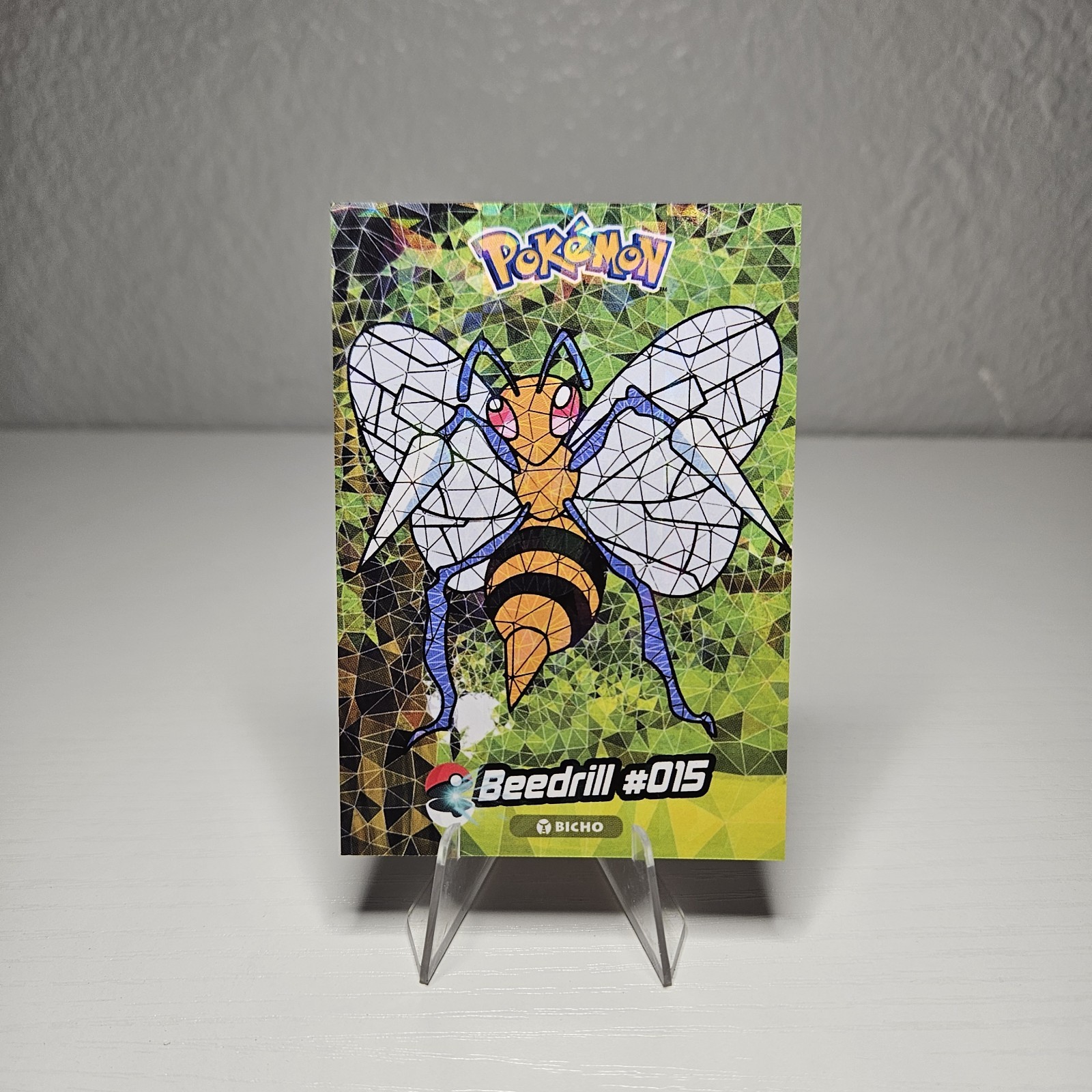 Beedrill #15 - Cracked Ice Holo - Crystal Collection 2024 - Pokemon Card
