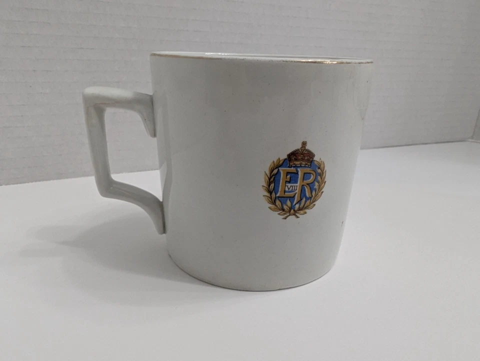 King Edward VIII Coronation Mug - Wagstaff & Brunt Longton Made in England - Image 4 of 4