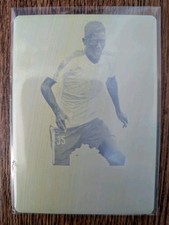 MATHEUS FERNANDEZ 2022 Leaf Metal Soccer YELLOW PRINTING PLATE 1/1 Card PWE