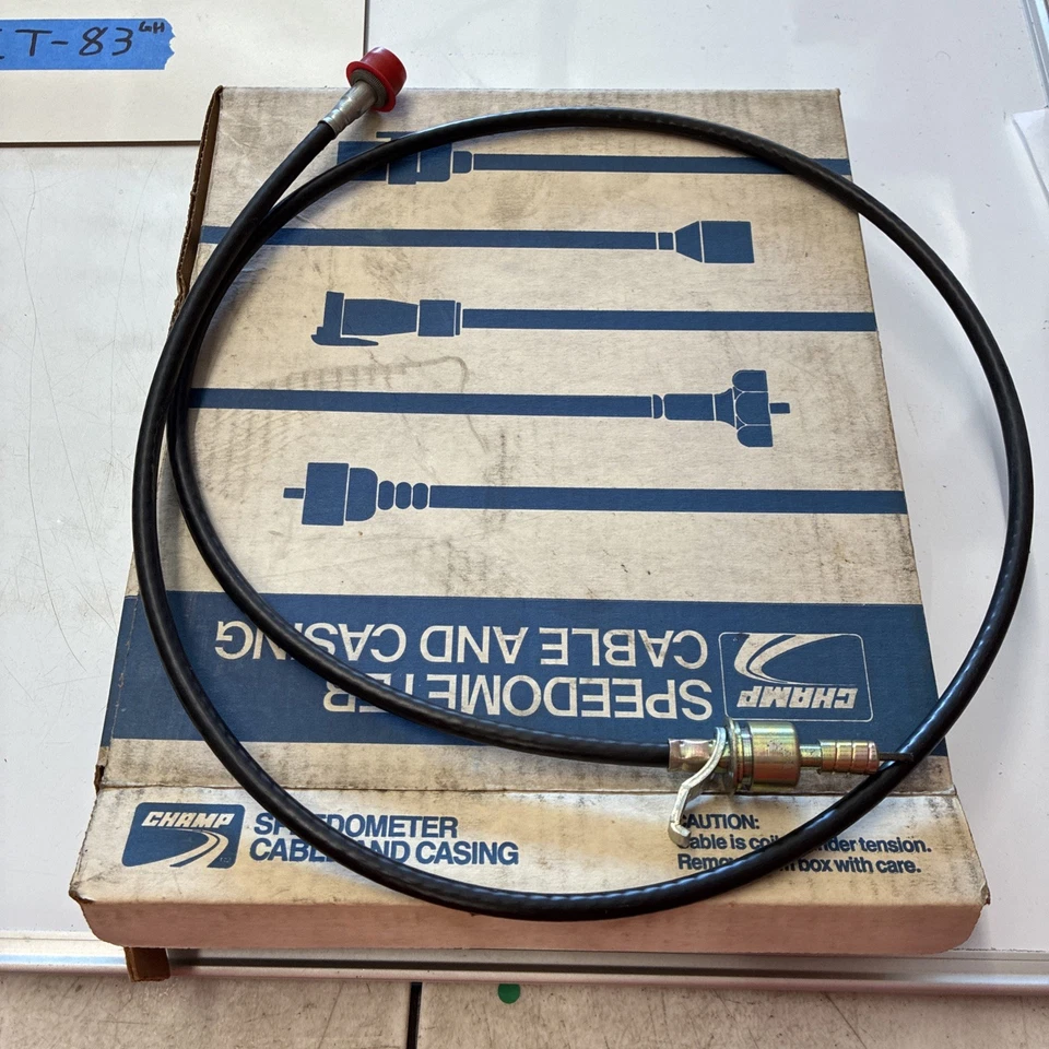 Kit de unidade de medidor de substituição vintage Champ 400320 caixa de cabo velocímetro - Imagem 2 de 4