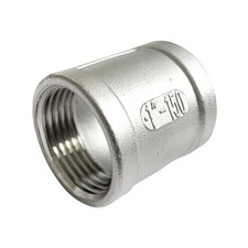 Female Threaded Coupling Union Adapter Pipe Connector - NPT Pipe - 1 Inch
