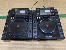 Pioneer DJ CDJ-2000 Black Pair w/Power Cable Tested Working Manufactured in 2009