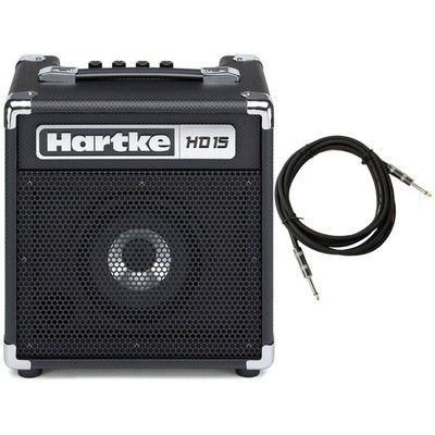 Hartke HD15 15w Bass Combo Amp w/ 18-Foot Cable