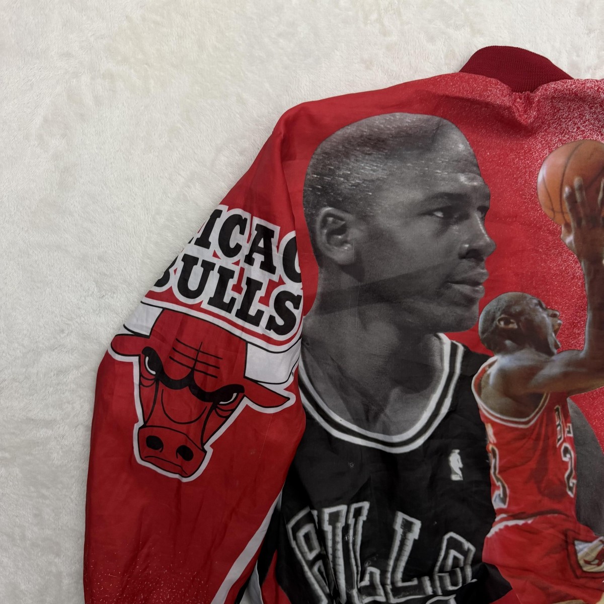 Vintage Chalk Line Chicago Bulls Michael Jordan Jacket Mens Large