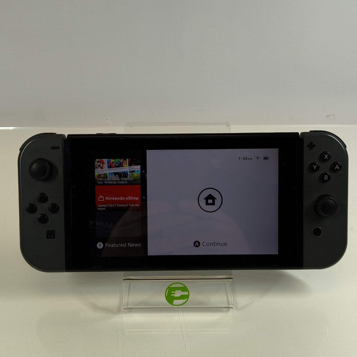 Nintendo Switch v1 Video Game Console HAC-001 Gray READ