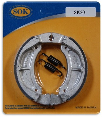 Pw80 Rear Brake Spring FRONT BRAKE SHOES+Springs fit YAMAHA PW 80 Y-Zinger Mini 1983-2010 PW80 ...